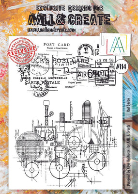 AALL & Create - A4 - Stamps - #114