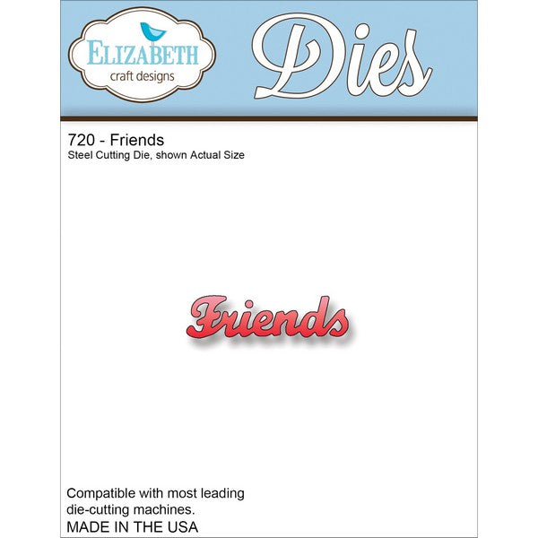Elizabeth Craft Designs - Dies - Friends