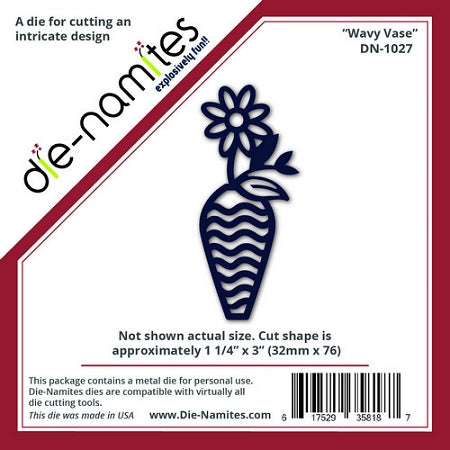 Die-Namites - Wavy Vase