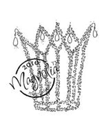 Magnolia Stamps - Wedding Collection - Bridal Crown #249