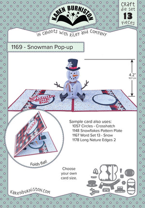 Karen Burniston - Dies - Snowman Pop-Up