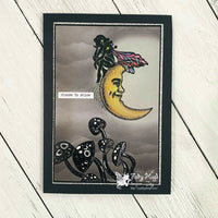 Fairy Hugs Stamps - Happy Moon
