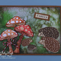 Fairy Hugs Stamps - Toadstool