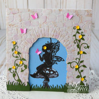 Fairy Hugs Stamps - Leafy Scrolls