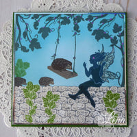 Fairy Hugs Stamps - Fairy Swing
