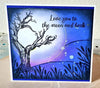 Fairy Hugs Stamps - Moon Tree