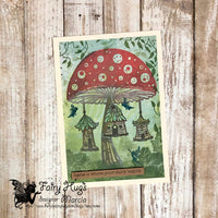 Fairy Hugs Stamps - Leafy Scrolls