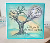 Fairy Hugs Stamps - Moon Tree