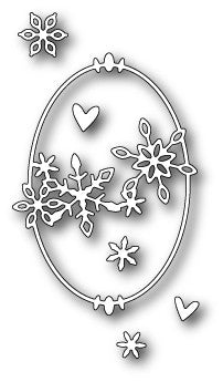 Poppystamps - Dies - Shasta Oval Frame