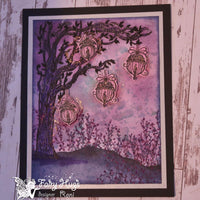 Fairy Hugs Stamps - Lantern Tree
