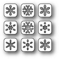 Poppystamps - Dies - Snowflake Tabs