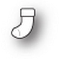 Poppystamps - Dies - Tiny Sock