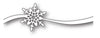 Poppystamps - Dies - Simple Snowflake Sash