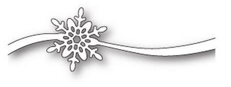 Poppystamps - Dies - Simple Snowflake Sash