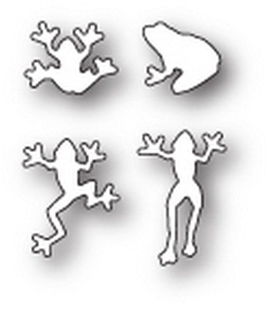 Poppystamps -Dies - Tiny Frogs
