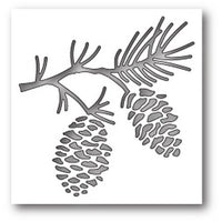 Poppystamps - Dies - Pinecone Branch Collage
