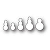 Poppystamps - Dies - Simple Little Snowmen