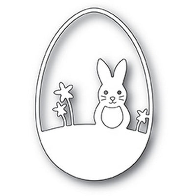 Poppystamps - Dies - Easter Bunny Egg