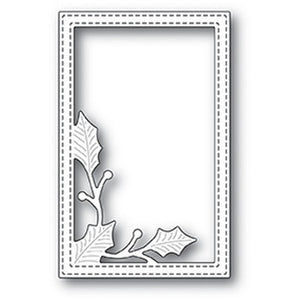 Poppystamps - Dies - Simple Holly Vine Frame