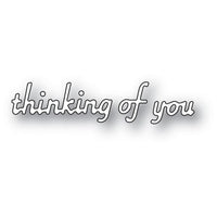 Poppystamps - Dies - Simple Thinking of You
