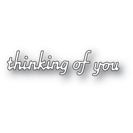 Poppystamps - Dies - Simple Thinking of You