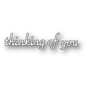 Poppystamps - Dies - Simple Thinking of You
