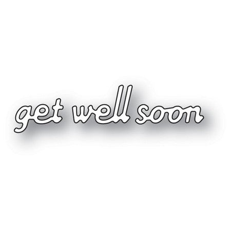Poppystamps - Dies - Simple Get Well Soon