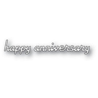 Poppystamps - Dies - Simple Happy Anniversary