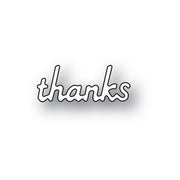 Poppystamps - Dies - Simple Thanks