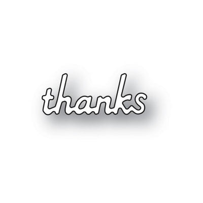 Poppystamps - Dies - Simple Thanks