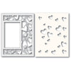 Poppystamps - Dies - Ribbon Heart Sidekick Frame and Stencil