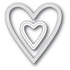 Poppystamps - Dies - Shaker Heart