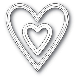 Poppystamps - Dies - Shaker Heart