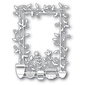 Poppystamps - Dies - Spring Pots Frame