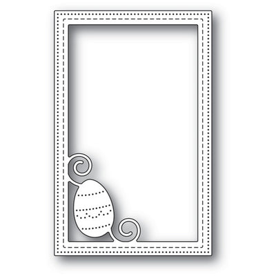 Poppystamps - Dies - Decorated Egg Stitched Frame