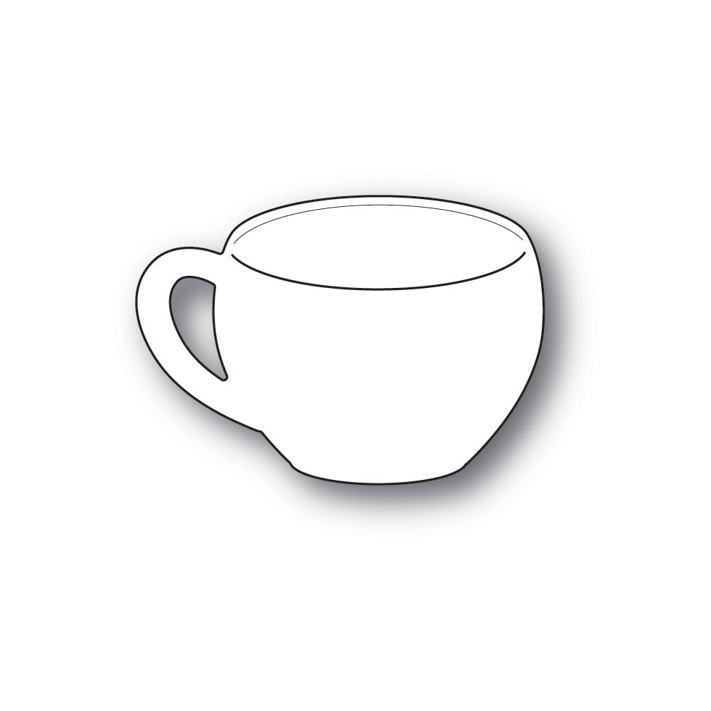 Poppystamps - Dies - Classic Coffee Cup
