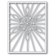 Poppystamps - Dies - Stained Glass Snowflake Window