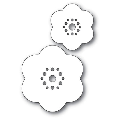Poppystamps - Dies - Rounded Bloom Flowers