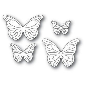 Poppystamps - Dies - Intricate Cut Butterflies