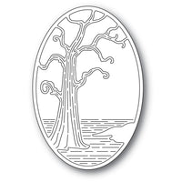 Poppystamps - Dies - Twisted Tree Oval