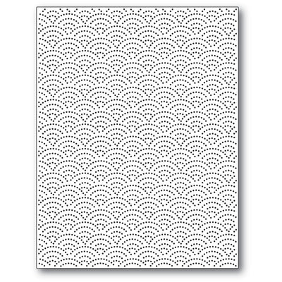 Poppystamps - Dies - Pinpoint Half Ring Plate