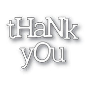 Poppystamps - Dies - Playful Thank You