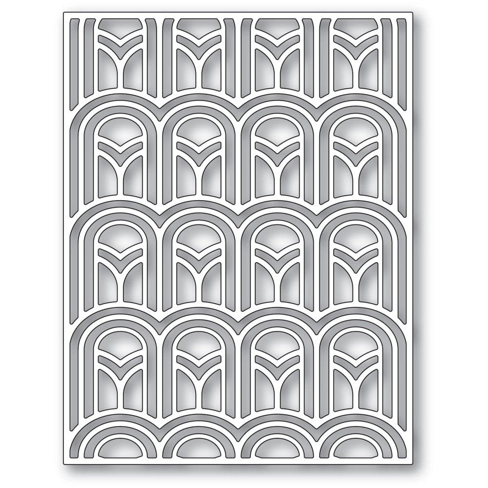 Poppystamps - Dies - Arched Deco Plate