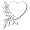 Poppystamps - Dies - Leaf Flourish Heart
