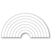 Poppystamps - Dies - Rainbow Arch (Pre-Order)