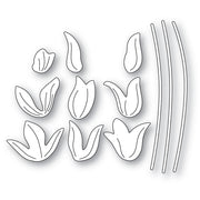 Poppystamps - Dies - Layered Tulips (Pre-Order)