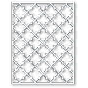 Poppystamps - Dies - Pointy Lattice Plate (Pre-Order)