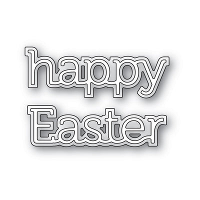 Poppystamps - Dies - Fresh Happy Easter