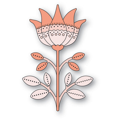 Poppystamps - Dies - Nordic Crown Flower