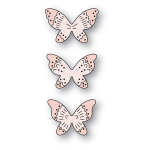 Poppystamps - Dies - Nordic Butterfly Trio